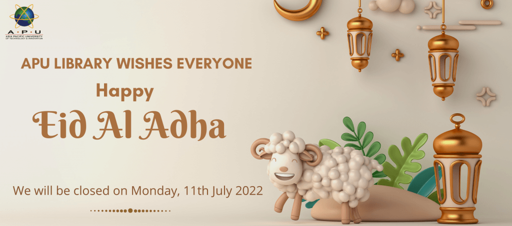 Library Closure: Eid Al Adha