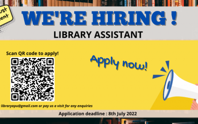 Library is Hiring 2022!