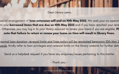 Loan Extension Ends