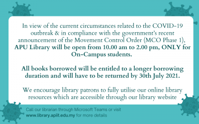 Library Opening Hours (MCO)