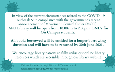 Library Opening Hours (MCO)