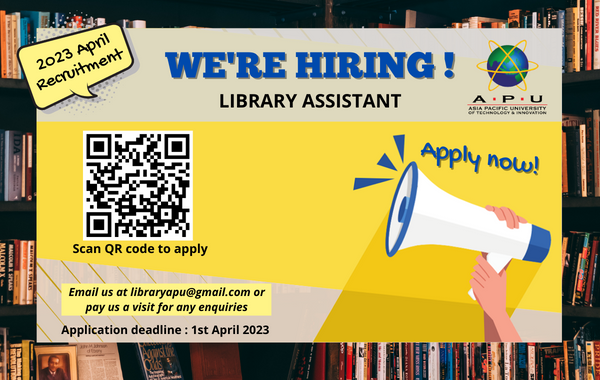 Library is Hiring!