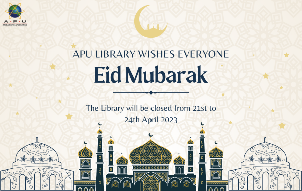 Library Closure : Eid Mubarak