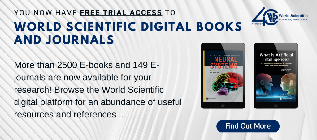 World Scientific Digital Books and Journals Library and Information