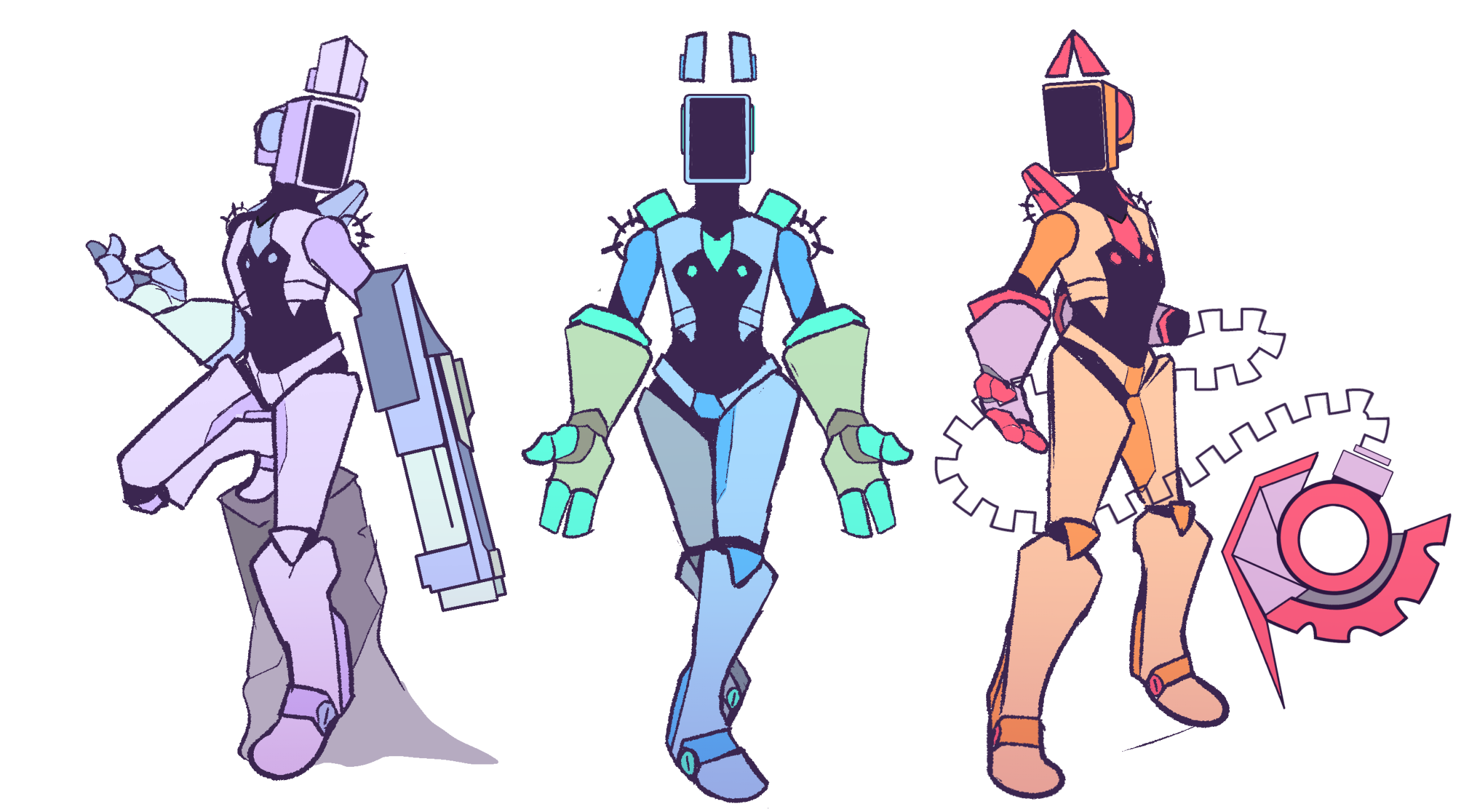 3 Modes Concept Art