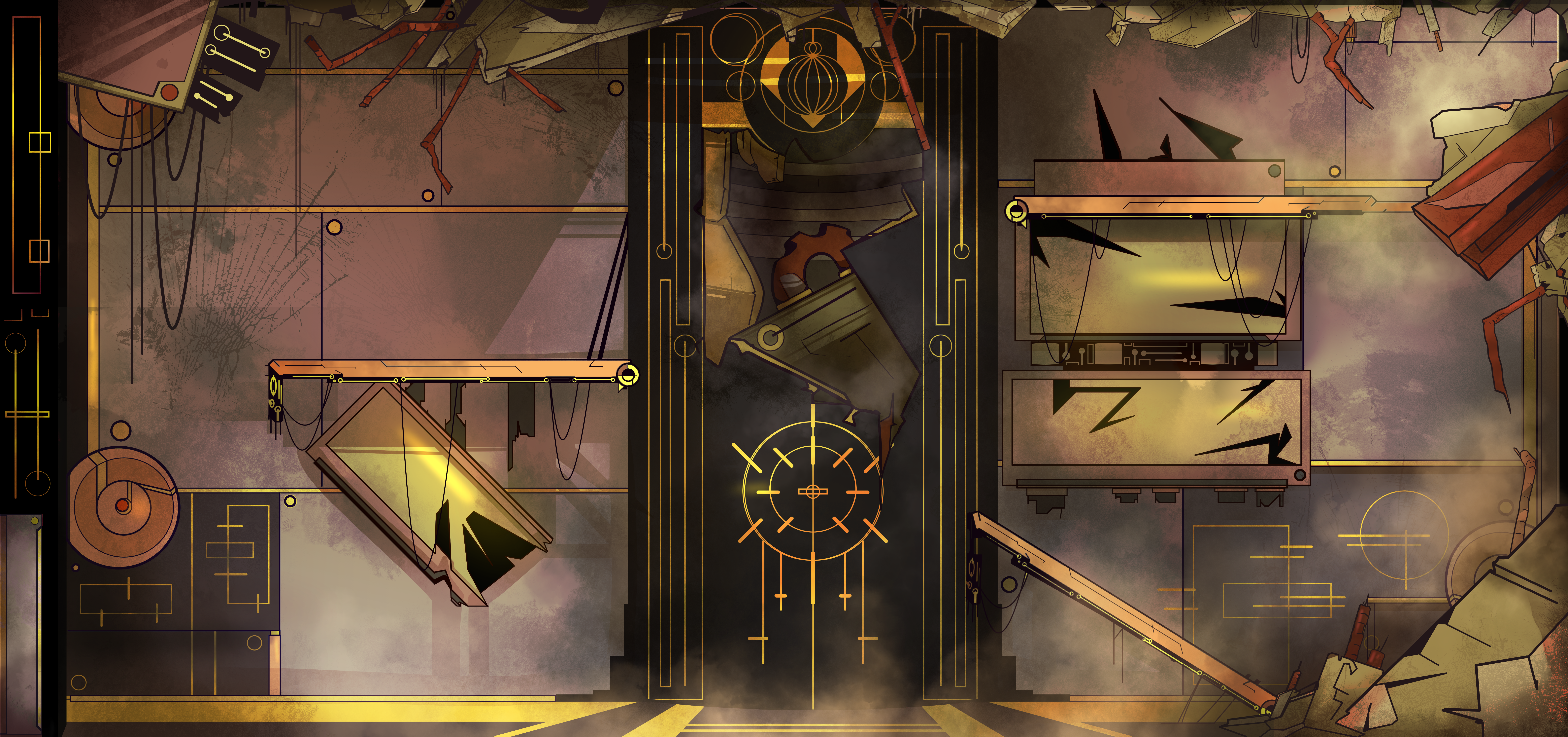 Background next to lab